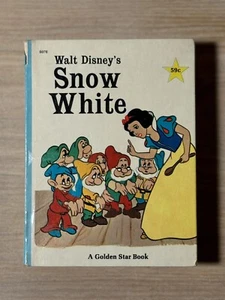 1967 Walt Disney's Snow White & the Seven Dwarves Golden Star Storybooks Book VG - Picture 1 of 8