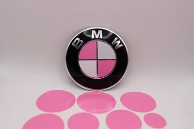 Pegatinas superpuestas emblema rosa y blanco serie 5 GT 535i 535i 550i xDrive para BMW Foto 1 de 4