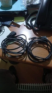 2 Cavi da 1.2m VGA Femmina A RJ45 MASCHIO bianco - Foto 1 di 1