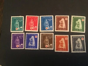 Q COLLECTZONE Kroatien B42-51 sehr schön aufklappbar - Bild 1 von 1