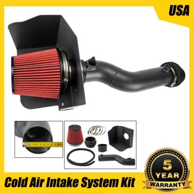 For 2016 2017 2018- 2020 Toyota Tacoma 3.5L Heat Shield Cold Air Intake W/Filter - Image 1 of 4