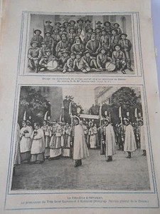 Groupe de Boys scouts du collège Grec de Damas Print 1928 - Imagen 1 de 1