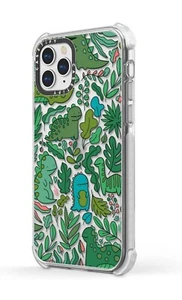 Casetify Ultra Impact Case Funny Green Cute Dinosaurs Clea For iPhone 12 Pro Max - Picture 1 of 8