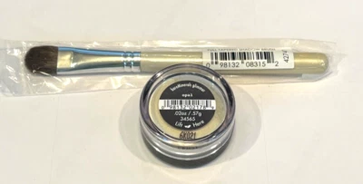 BareMinerals Opal Glimmer Eye Shadow Color & Full Tapered Eyeshadow Brush Set - Image 1 of 4