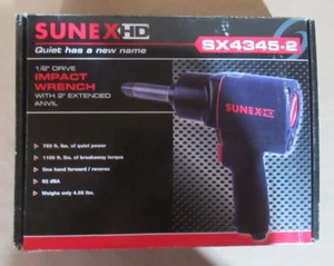 SUNEX SX4345-2 1/2" DRIVE IMPACT WRENCH WITH 2" EXTENDED ANVIL - Picture 1 of 14