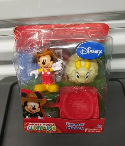 Mickey Mouse Clubhouse Farmer Mickey Toy Goat 3.5 Inch Action Figure Cover