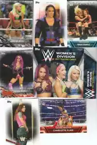 2017 Topps WWE Women's Division COMPLETE SET W/ Finishers Set- 124 CARDS - Picture 1 of 1
