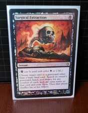 MTG Surgical Extraction (Foil) New Phyrexia Buy-a-Box Promo, Near Mint
