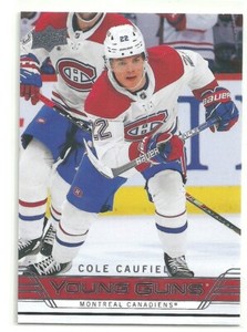 2021/22 Upper Deck Extended Cole Caufield Montreal Canadiens Retro Young Guns RC
