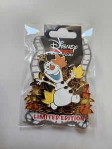 Disney Pin 2024 DSSH DSF Herbstblätter Serie Olaf der Schneemann Frozen LE 400 - Bild 1 von 2