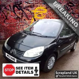 RENAULT MEGANE Mk2 Pre-facelift 2002-2006 1.4 'Dynamique' negro 4 puertas - Fusex4 - Imagen 1 de 3