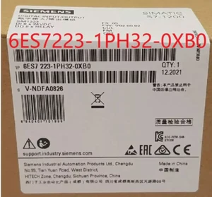 New Siemens 6ES7223-1PH32-0XB0 Electronic Module Original 6ES7 223 1PH32 0XB0 - Bild 1 von 4