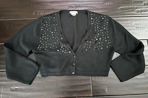 Xhilaration Black Shrug Sweater Size Large - Picture 1 of 4