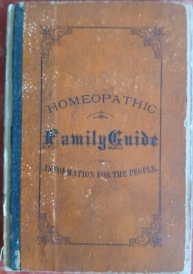 Homeopathic Family Guide: Information for the People by E.R. Ellis (1868) - Imagem 1 de 4