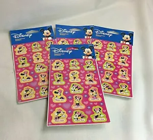 Disney Super Girl Sticker Pack's 2 Sheets per Pack 4 Pack Lot (104) NEW USPS - Picture 1 of 8