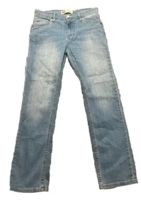 LEVI'S 511 Unisex Kids 14 Slim Fit 27x27 Straight Leg - Denim Colored- Clean - Picture 1 of 5