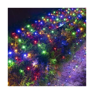 Dazzle Bright Christmas 200 LED Net Lights, 9.8 FT x 6.6 FT Connectable Mesh ... - Picture 1 of 7