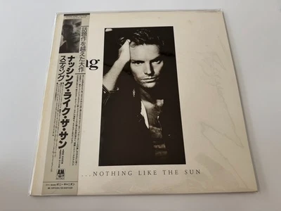 [LP] Sting - ...Nothing Like The Sun w/OBI C35Y3203 Japan vinyl - Image 1 of 3