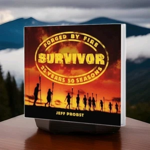 AUTOGRAPHED Jeff Probst SIGNED Book Survivor Forged By Fire AUTOGRAPH JSA COA - Picture 1 of 4