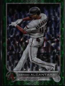 2022 Topps Update #US279 Sergio Alcantara Green Foil #/499 - Picture 1 of 2