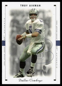 Troy Aikman 1999 Sp Authentic #1 Sample, Promo - Picture 1 of 2