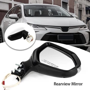 Rearview Door Mirror Fits 2019-2022 Toyota Corolla Passenger Side Power Heated - Picture 1 of 11