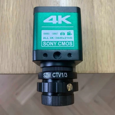 Mikroskopkamera 4K USB HDMI mit 1/3 Objektiv C-Mount - Bild 1 von 4
