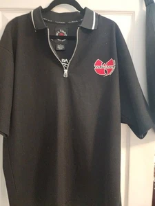 Wu Tang Clan Mens Short Slv Polo Sports Wear Vintage Collectible Size XL 1996 - Picture 1 of 16