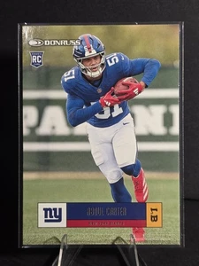 Panini Donruss Abdul Carter 2025 #R05-ABC retro novato radiocontrol - Imagen 1 de 2