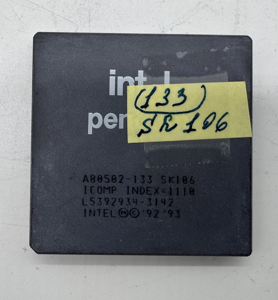 Cpu intel pentium a80502133 sk106j/sss ipp sk106 - Image 1 of 1