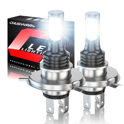 2 faros LED blancos para moto de nieve H4 6000K para Ski-Doo MXZ 1200 4-TEC TNT 2009-18 Foto 1 de 4