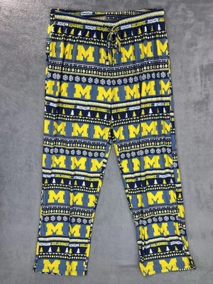 Pantalones deportivos Concepts para hombre XL azules Michigan Tech vacaciones pijama pantalones cordón Foto 1 de 4