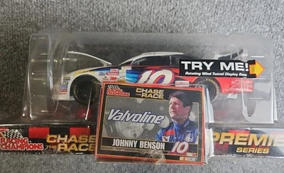 Johnny Benson #10 2001 Chase The Race, Racing Champions túnel de viento giratorio, nuevo Foto 1 de 4