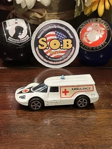 CORGI JUNIORS Healer Wheeler Ambulance 1:64 White Diecast USED EX Condition - Picture 1 of 10