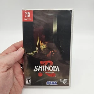 Shinobi Art of Vengeance SWITCH Limited Run Giochi 10° Anniversario Cover Variante - Foto 1 di 7