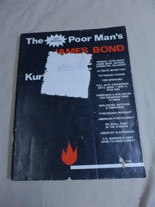 Kurt Saxon THE (New Improved) POOR MAN'S JAMES BOND -May 1988 1st Printing ATLAN - Foto 1 di 11