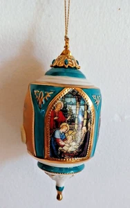 Bradford Edizioni 2000 MIRACOLI DI LUCE PRESEPE DELLA GIOIA Ornamento Illuminato. - Foto 1 di 3