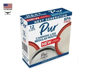 12 Stück Pur Einmachdeckel Normale Öffnung - BPA Frei NEU Dichtungstechnik - Bild 1 von 3