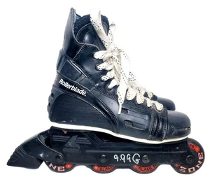 Vintage 1995 RollerBlade Power Blades Inline Skates ~ Size Adult 7 - Picture 1 of 6