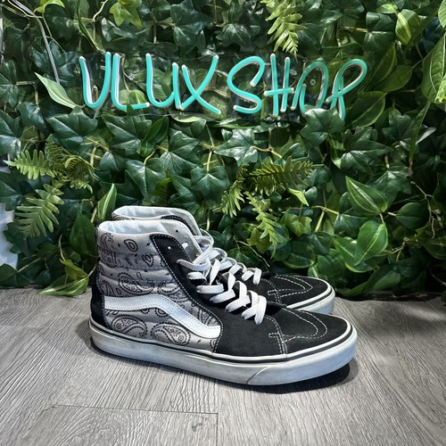 Vans Uomo Sk8 Hi Peace Paisley Sneaker Alta Scamosciata Uomo 10 5