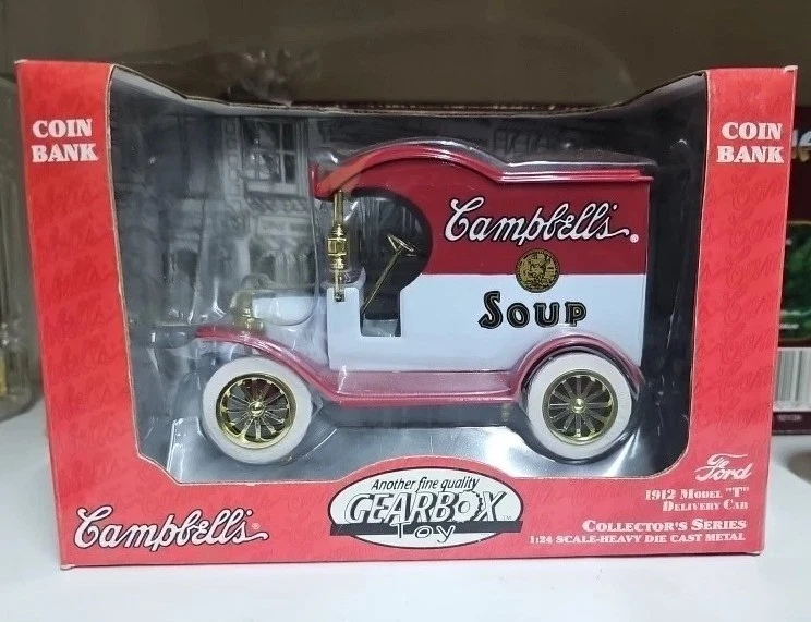 Banco de monedas Ford vintage Campbell’s Collector’s Series 1912 modelo «T» Foto 1 de 1