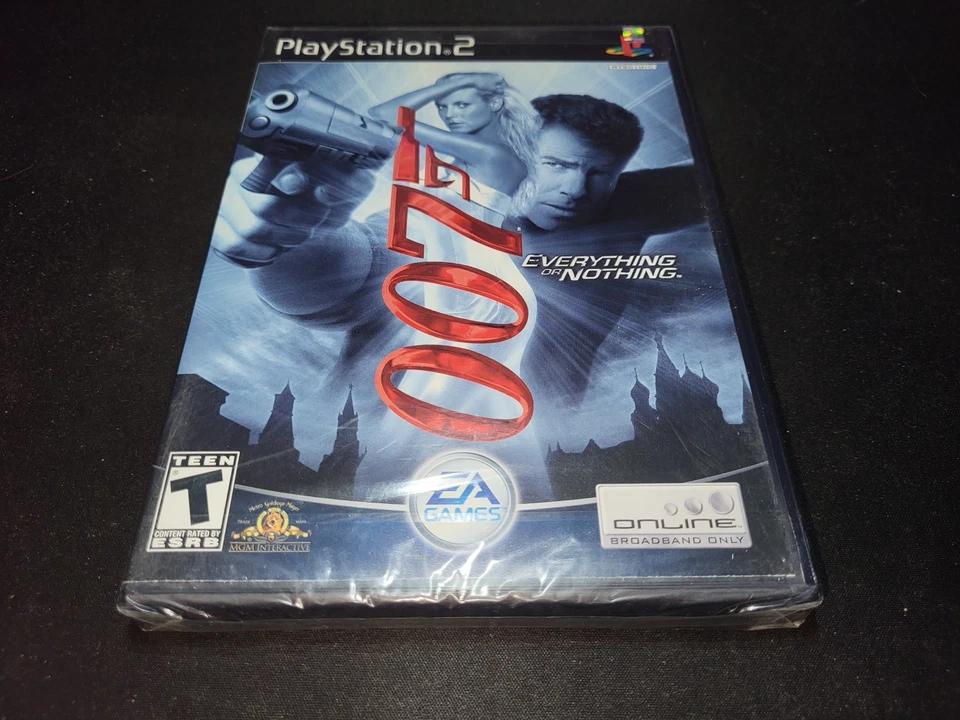 James Bond 007 Everything or Nothing Black Label Playstation 2 PS2 NEW SEALED-! - Image 1 of 4