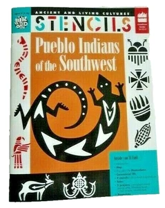 Pueblo Indians of the Southwest Stencils Ancient and Living Cultures - Bild 1 von 4