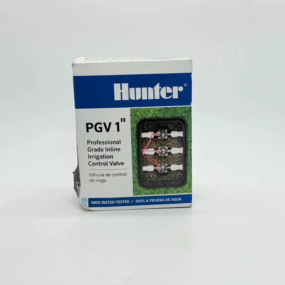 Hunter PGV 1" Electric Sprinkler Valve – 24V AC, Flow Control, Female Threade... - Image 1 of 1