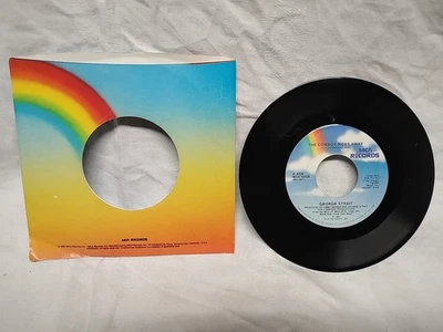 George Strait The Cowboy Rides Away / Any Old Time 45 RPM MCA Records 5252 1984 - Image 1 of 3