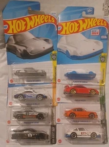 🔥Hot Wheels 2024 Porsche 911 Carrera RS, Ultra Hot 356 Outlaw, Rally Lot of 12 - Picture 1 of 14