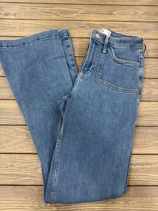 Hollister Curvy High-Rise Vintage Flare Jeans Size 5L - Picture 1 of 4