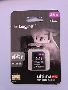 Integral Micro SD Memory Card UltimaPro SDHC/XC 90MB CLASS 10 UHS-I 128GB - Picture 1 of 2