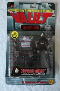 NEW 1998 MARVEL COMICS TYPHOID MARY MARVEL SUPER VILLAINS THE VAULT FIGURE! A1 - Picture 1 of 4