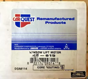 Reman Window Motor Dodge Caravan Plymouth Voyager Chrysler Town & Country - Picture 1 of 1